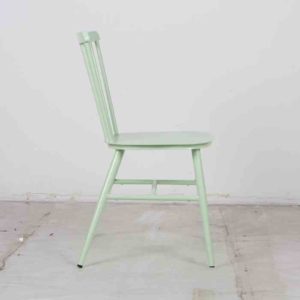 כסא אלומניום וינטאג׳ ירוק