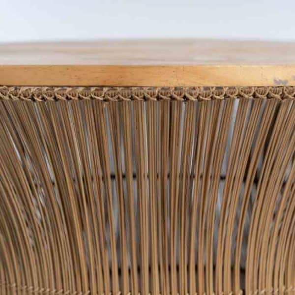 ZANZIBAR - שולחן סלון מעוצב עם עץ אורן