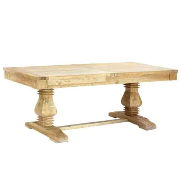 ברומו עיצובים - Moia שולחן אבירים מעץ מלא 200 ס"מ