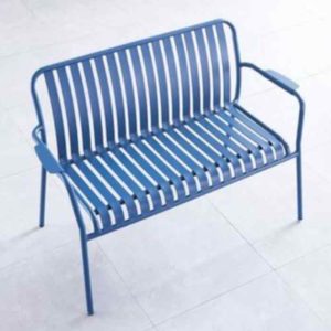 LINEN - ספסל אלומיניום כחול