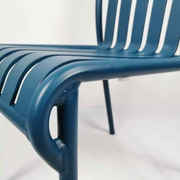 LINEN כסא אלומיניום כחול