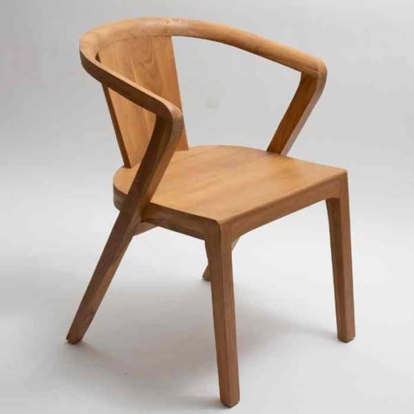 Valencia כסא אוכל מעוצב מעץ מלא