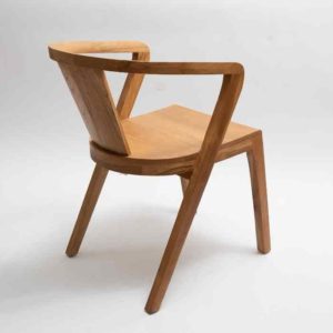 Valencia כסא אוכל מעוצב מעץ מלא