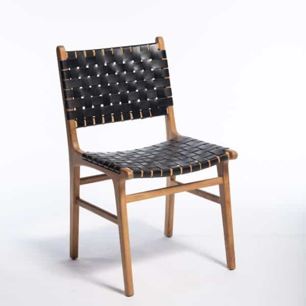ברומו עיצובים - Surakarta כסא עור קלוע