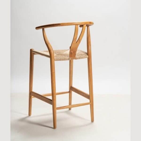 ברומו עיצובים - Vasilis כסא בר עץ כהה