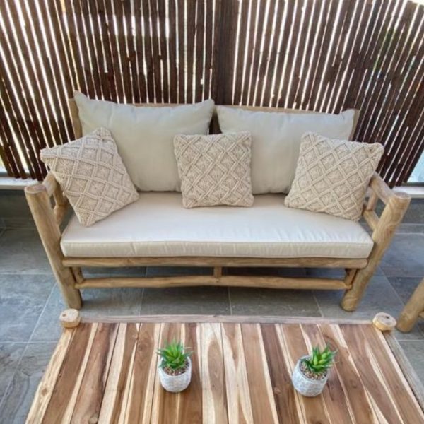 ברומו עיצובים - Blora ספה דו מענפי טיק