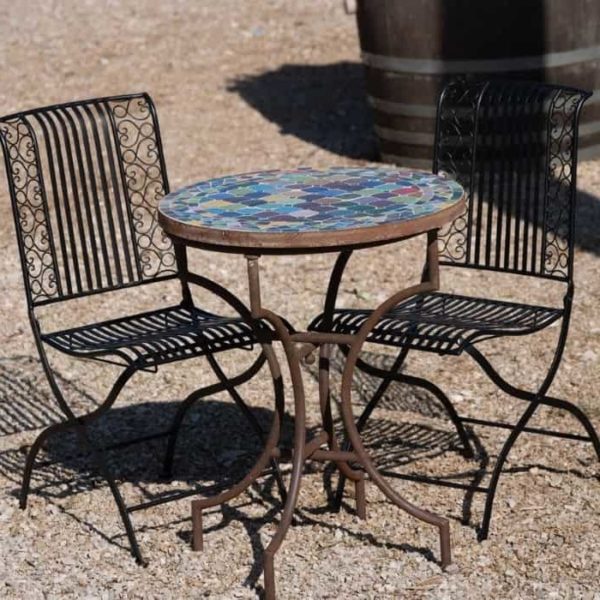 ברומו עיצובים - Maroc כסא ברזל שחור