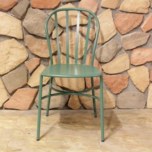 ברומו עיצובים - Joy כסא אלומיניום ירוק מעוצב