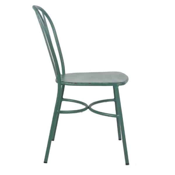 ברומו עיצובים - Joy כסא אלומיניום ירוק מעוצב