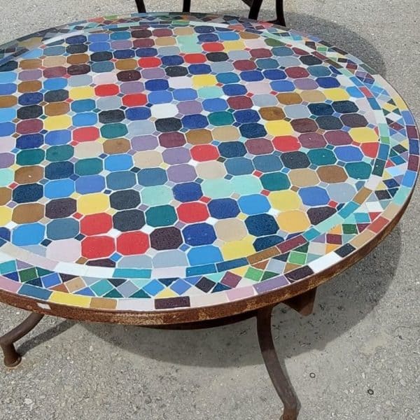 ברומו עיצובים - Maroc שולחן פסיפס קוטר 80