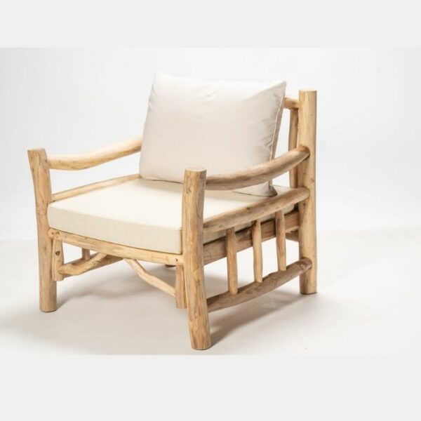 ברומו עיצובים - Blora fine כורסא מענפי טיק