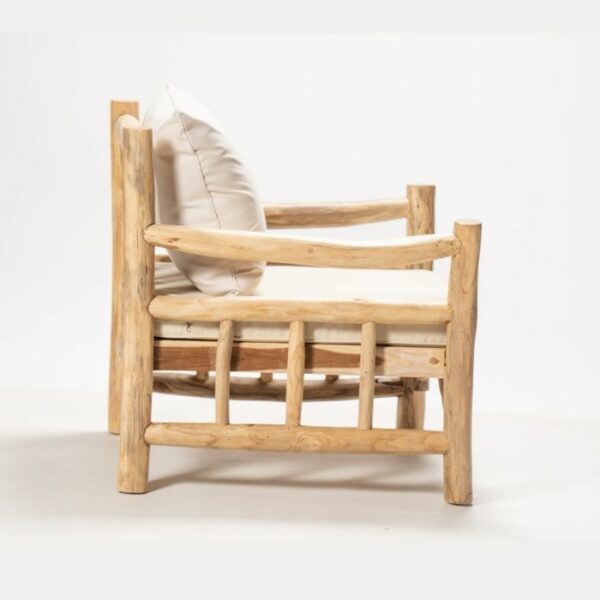 ברומו עיצובים - Blora fine כורסא מענפי טיק