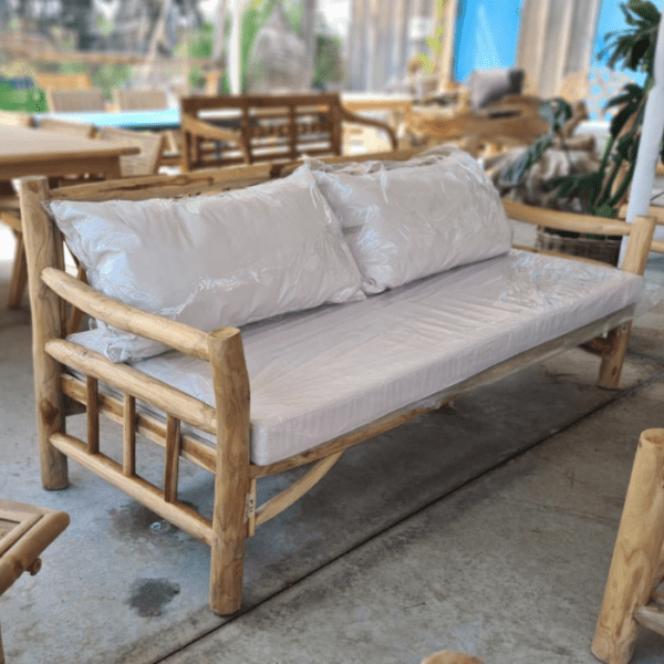 ברומו עיצובים - Blora fine ספה תלת מענפי טיק