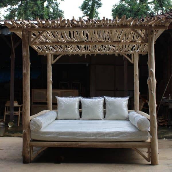 ברומו עיצובים - Blora relax מיטת זולה משולבת עם גזיבו
