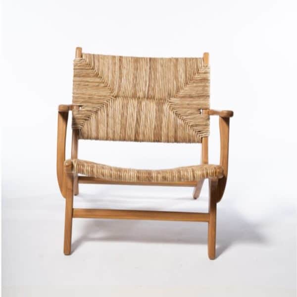 ברומו עיצובים - Abaka כורסא מעוצבת מעץ טיק
