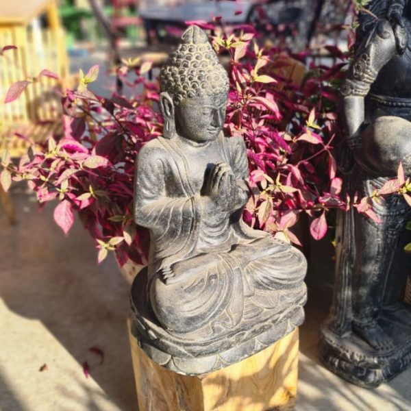 ברומו עיצובים - Praying Buddha פסל בודהה מתפלל