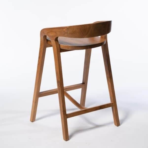 ברומו עיצובים - Bari כסא בר טיק
