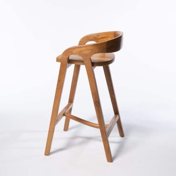 ברומו עיצובים - Bari כסא בר טיק