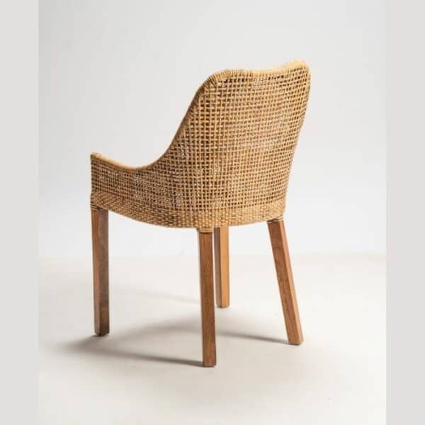 ברומו עיצובים - Ciribone כסא אוכל ראטן טבעי