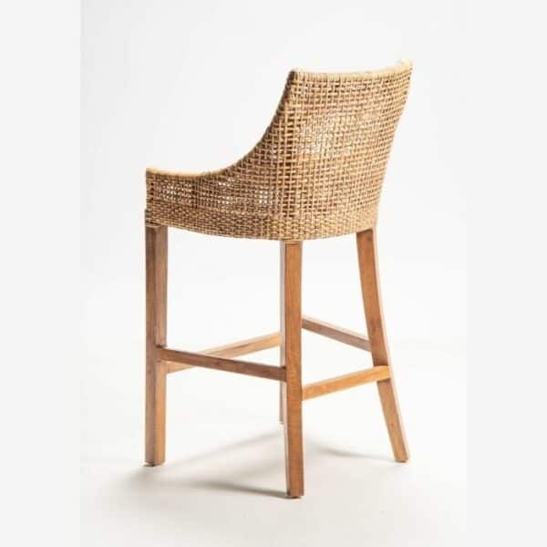 ברומו עיצובים - Ciribone כסא בר ראטן טבעי