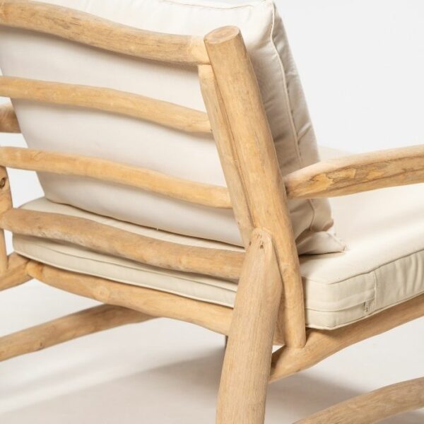 ברומו עיצובים - Blora light כורסא מענפי טיק