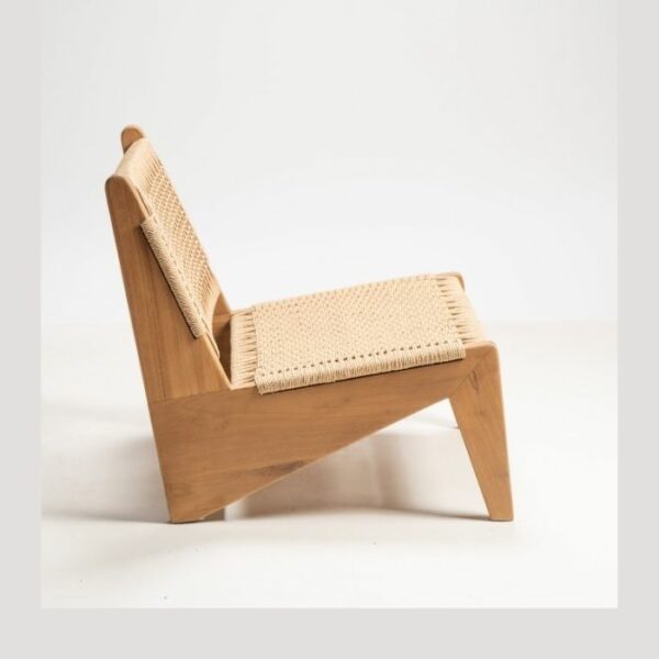 ברומו עיצובים - Ozzy כורסא מעץ טיק