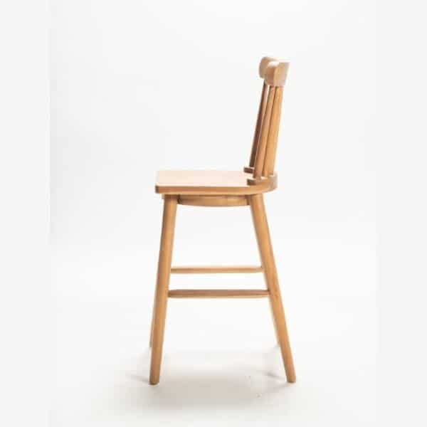 ברומו עיצובים - Jonas כסא בר מעץ טיק