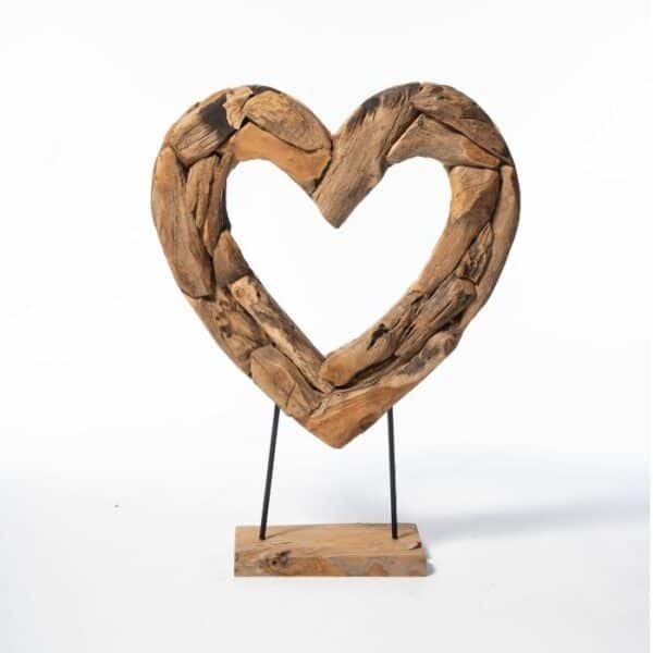 ברומו עיצובים - Amor סטנד דקורציה בצורת לב קטן
