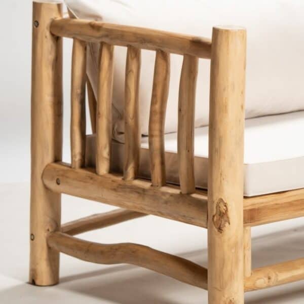 ברומו עיצובים - Blora new original ספה דו מענפי טיק