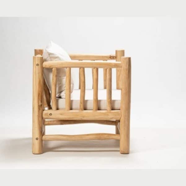 ברומו עיצובים - Blora new original כורסא מענפי טיק