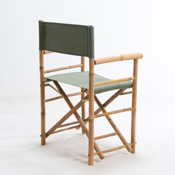 ברומו עיצובים - Green כסא במאי מבמבוק