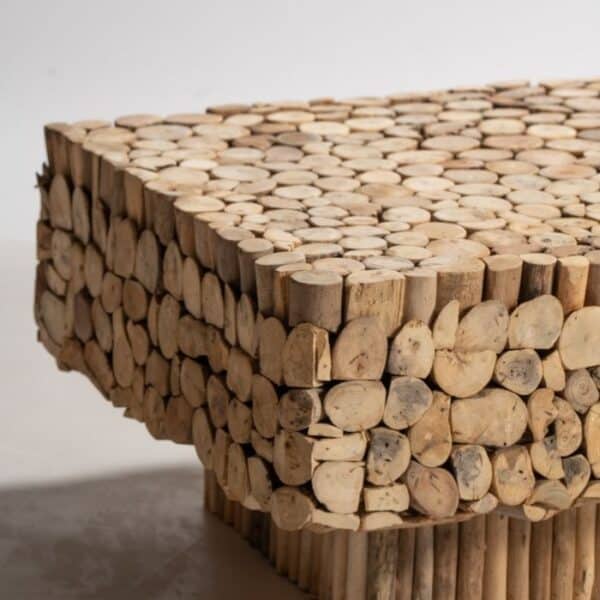 ברומו עיצובים - Rio שולחן סלון מענפי סחף