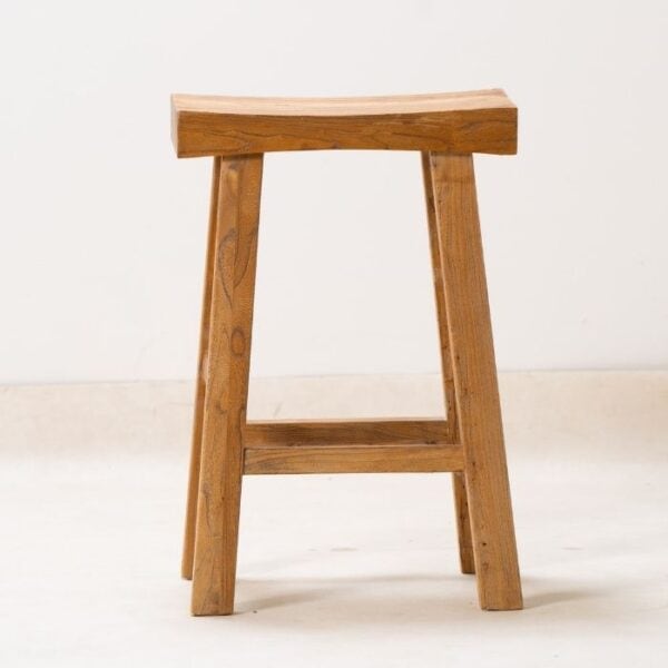 ברומו עיצובים - Milan כסא בר מעץ בוקיצה