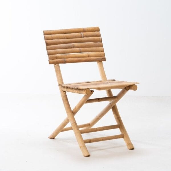 ברומו עיצובים - Bamboo כסא אוכל מתקפל מבמבוק