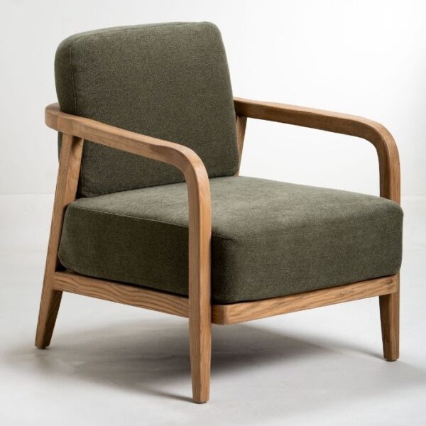 ברומו עיצובים - DERBY כורסא מעוצבת מעץ