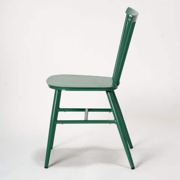 Vintage כסא אלומניום ירוק